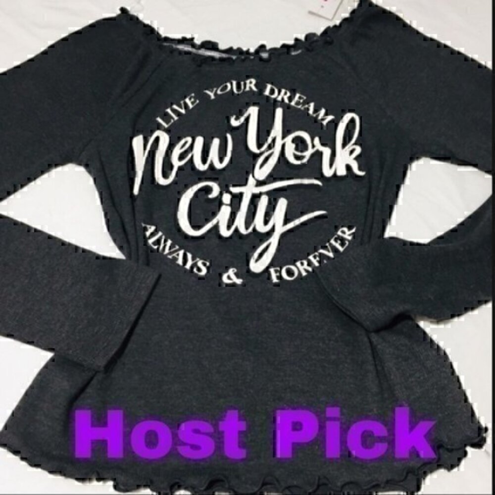 Justice Girls size 14/16 Top NYC